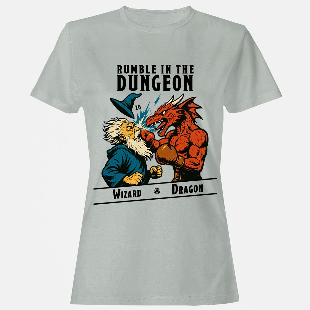 Rumble in the Dungeon Women's T-Shirt - Ash - 2