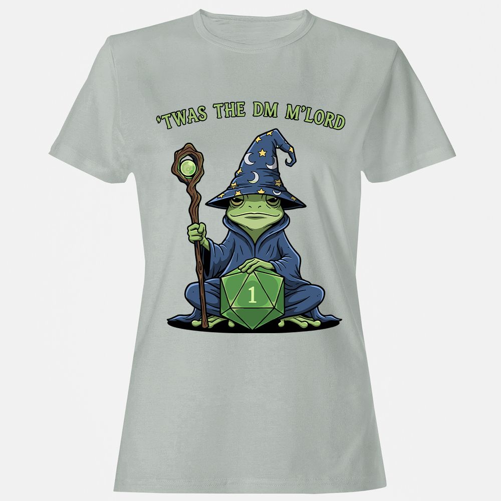 Twas the DM M’lord Women's T-Shirt - Ash - 2