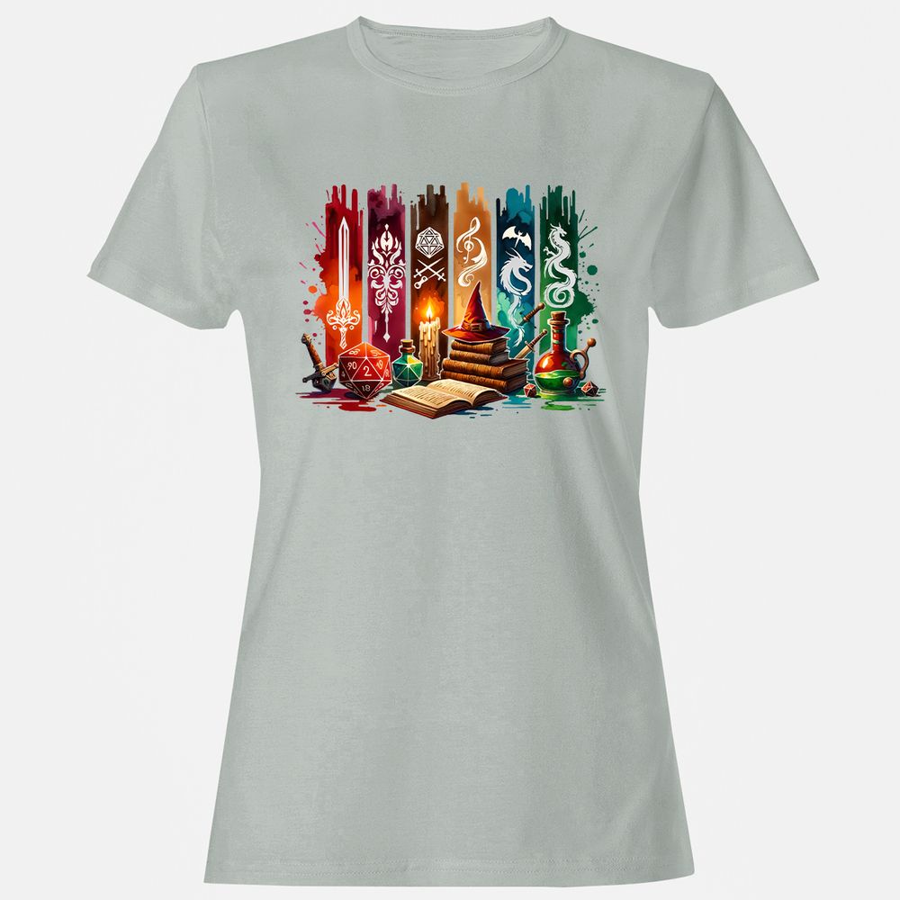 DnD Classes Women's T-Shirt - Ash - 2