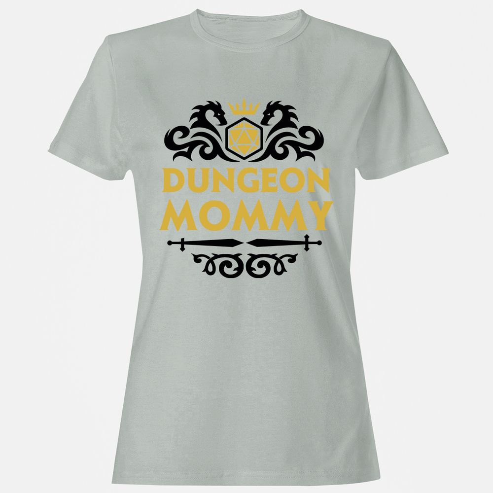 Dungeon Mommy Women's T-Shirt - Ash - 2