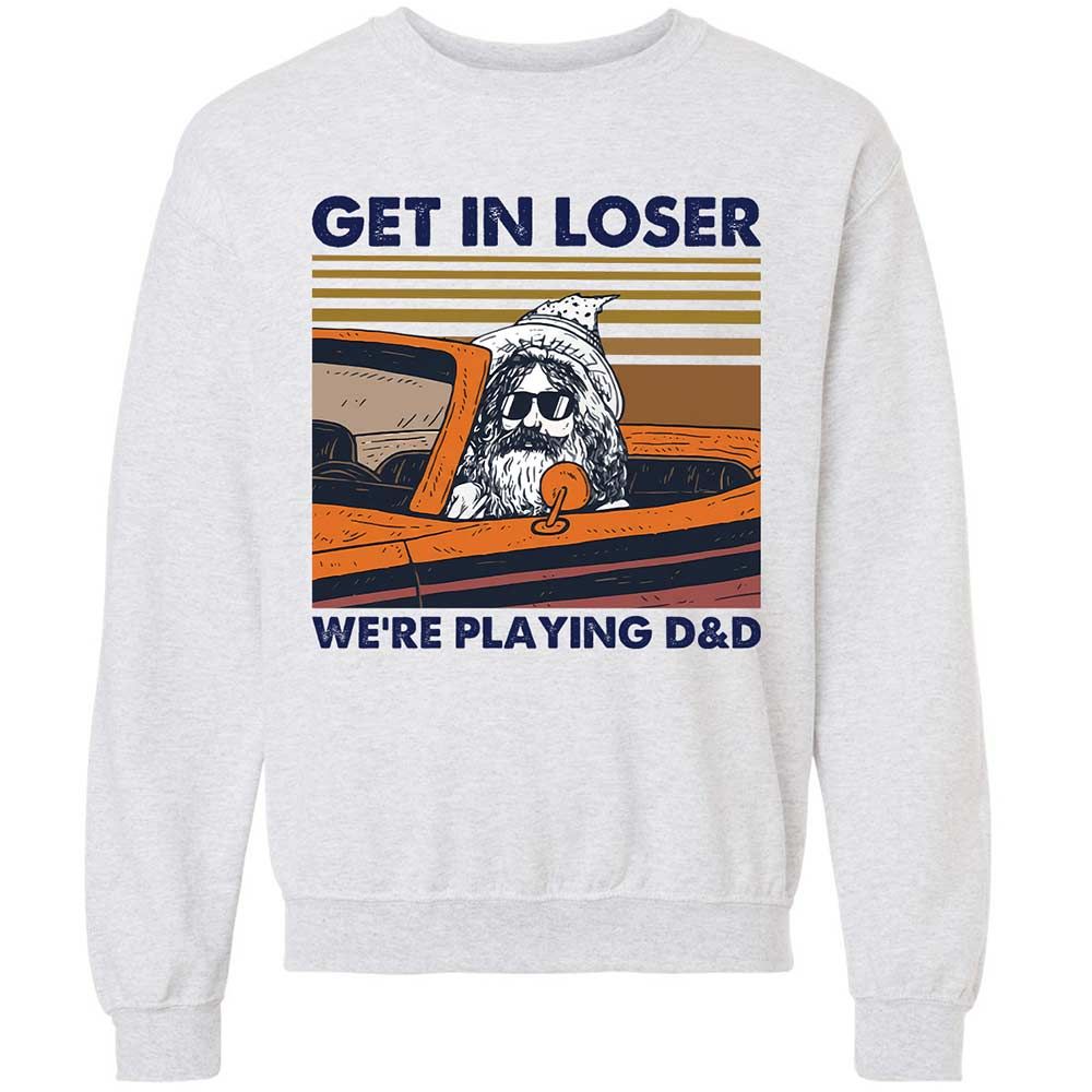Get in Loser Classic Unisex Sweatshirt - Ash - 2