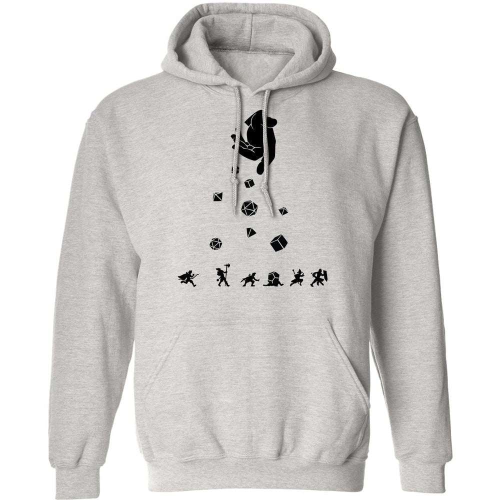 Rocks Fall, Everyone Dice Classic Unisex Hoodie - Ash - 2