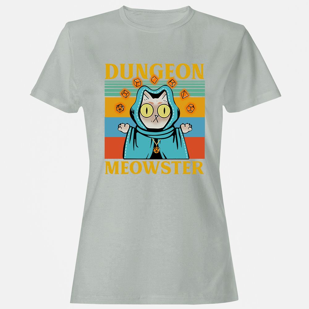 Dungeon Meowster Women's T-Shirt - Ash - 2