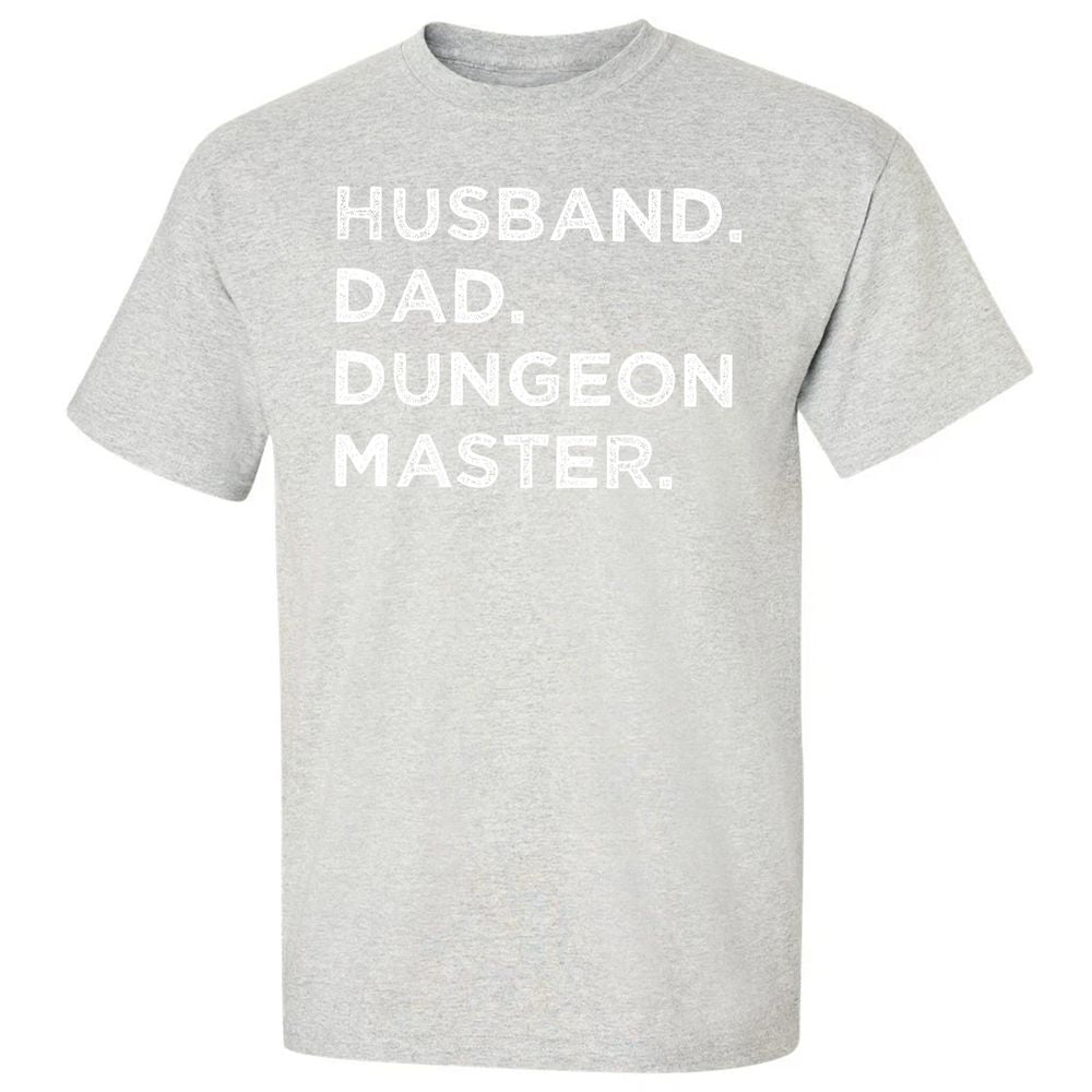 Husband Dad Dungeon Master Classic Unisex T-Shirt - Ash - 2