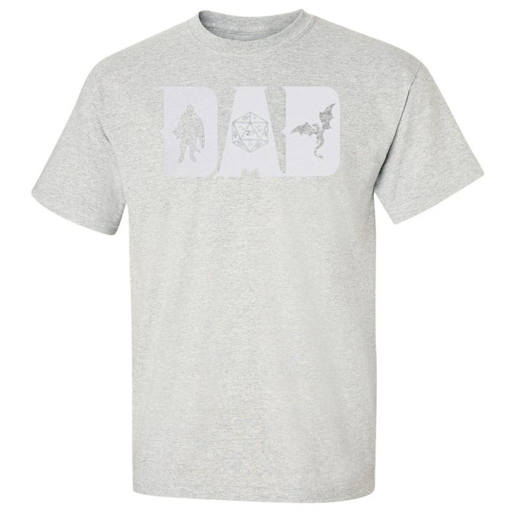 Dad Fathers Day Classic Unisex T-Shirt - Ash - 2