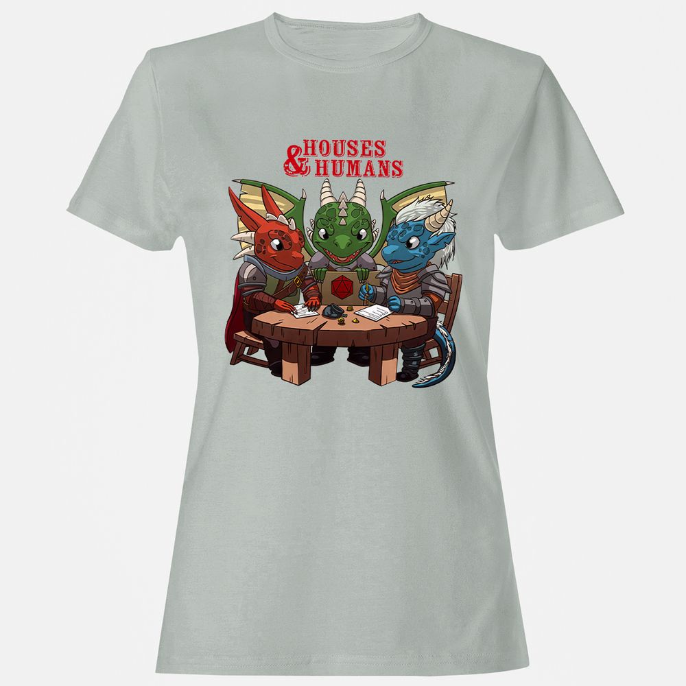 Houses & Humans Women's T-Shirt - Ash - 2