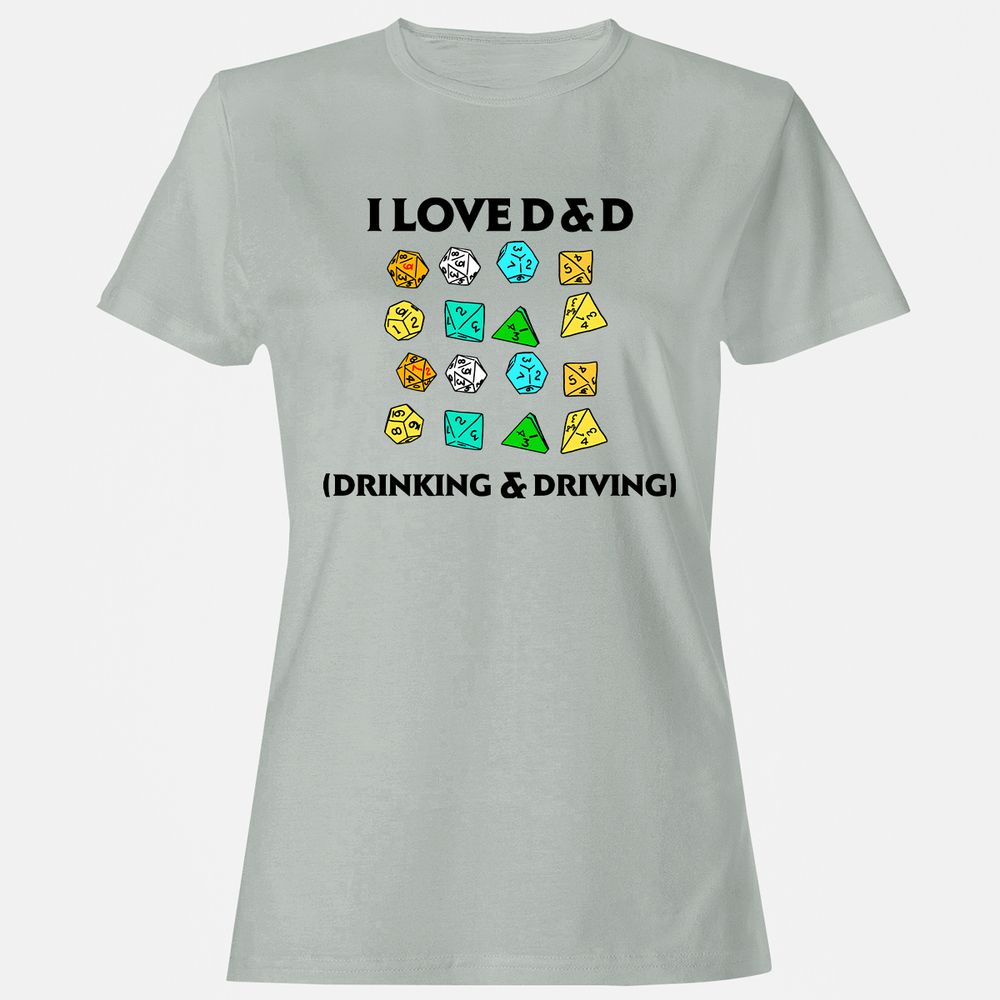 Drinking & Driving Women's T-Shirt - Ash - 2