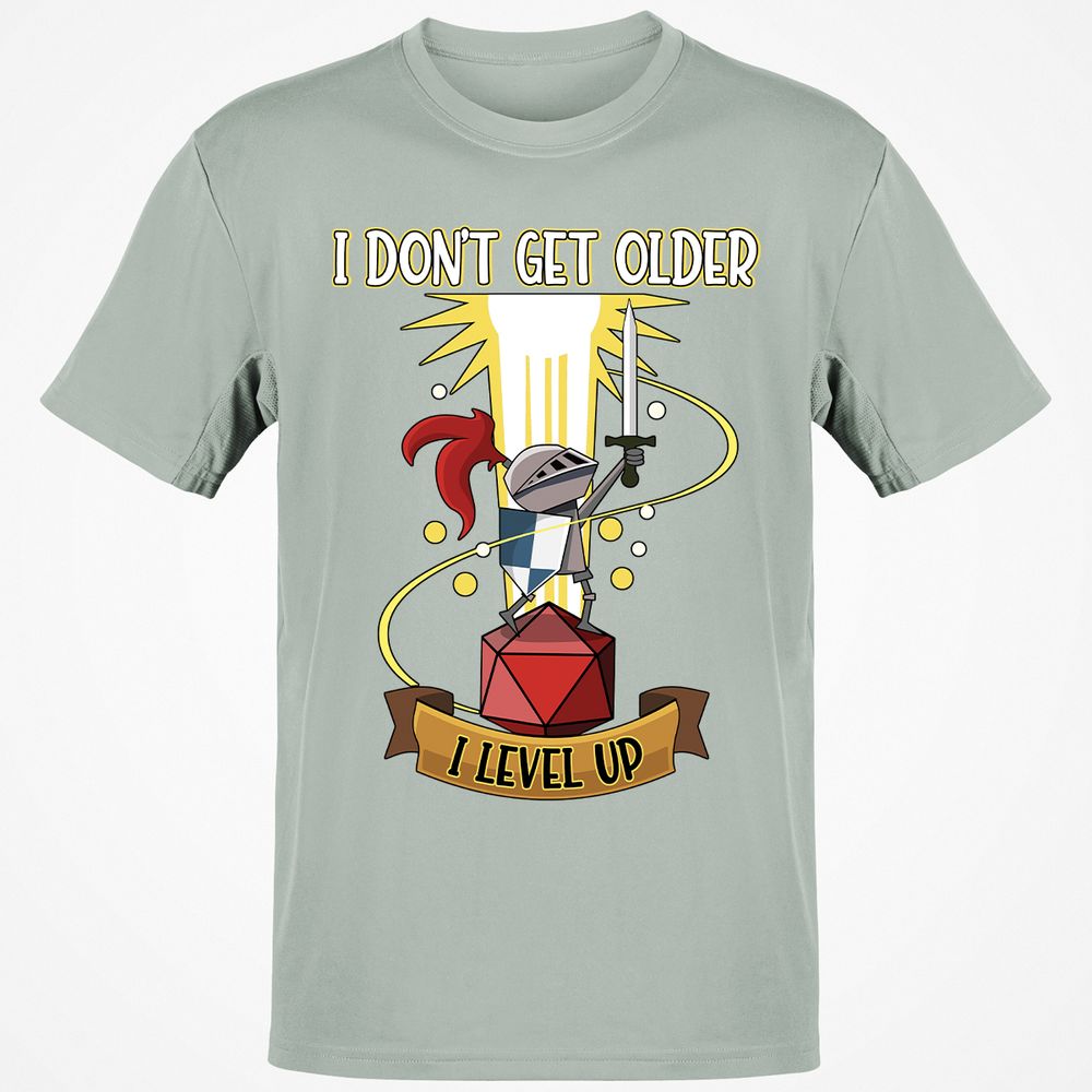 I Dont Get Older I Level Up T-Shirt - Ash - 2