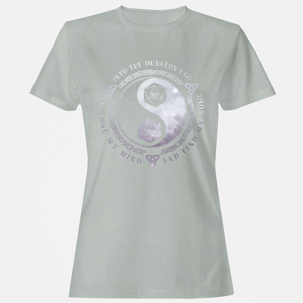 Into The Dungeon I Go Women's T-Shirt - Ash - 2