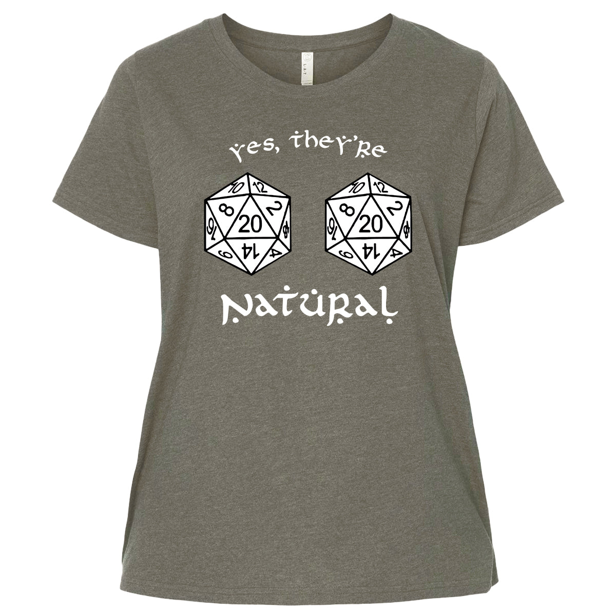 They Are Natural Ladies Curvy Jersey
