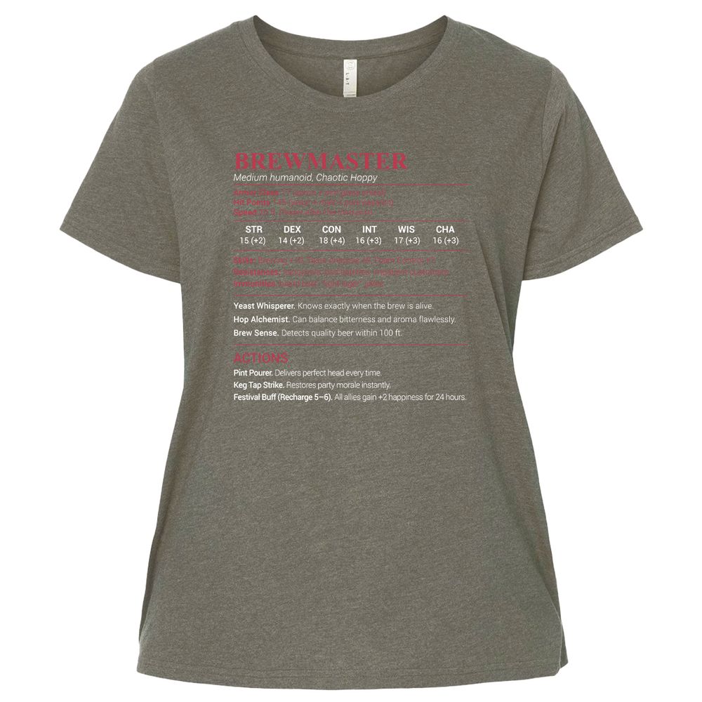 Brewmaster Ladies Curvy Jersey - Bamboo Blackout - 2