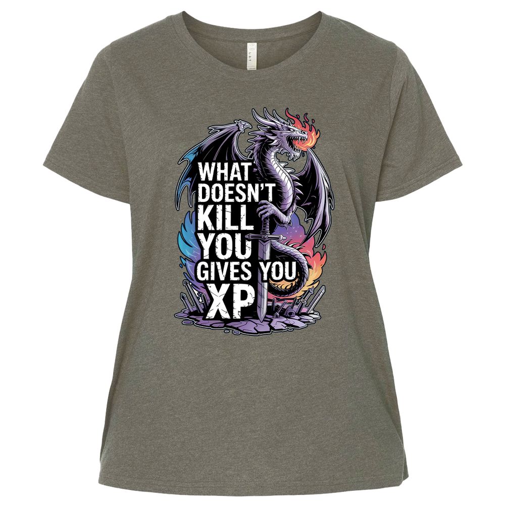 What Doesn't Kill You Dragon Ladies Curvy Jersey - Bamboo Blackout - 2