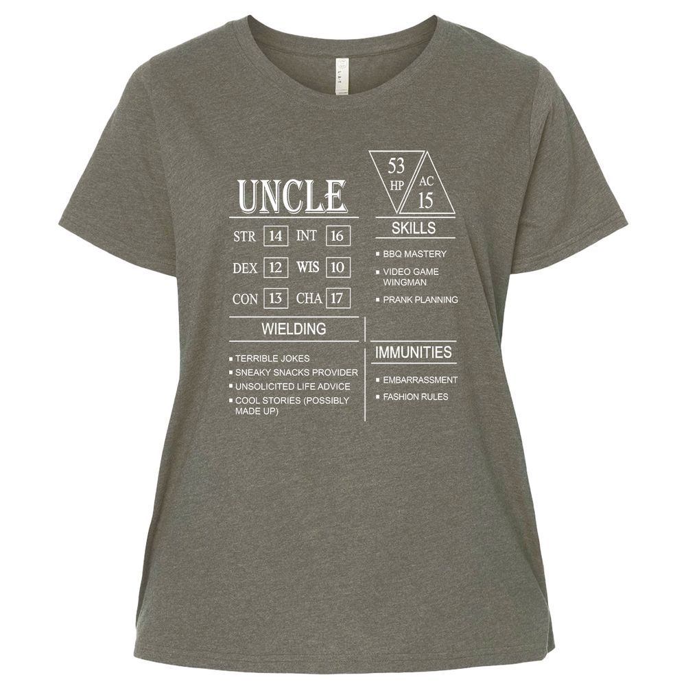 Uncle Stats Ladies Curvy Jersey - Bamboo Blackout - 2