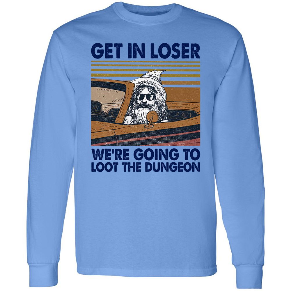 We're Going To Loot The Dragon Long Sleeve T-Shirt - Carolina Blue - 2