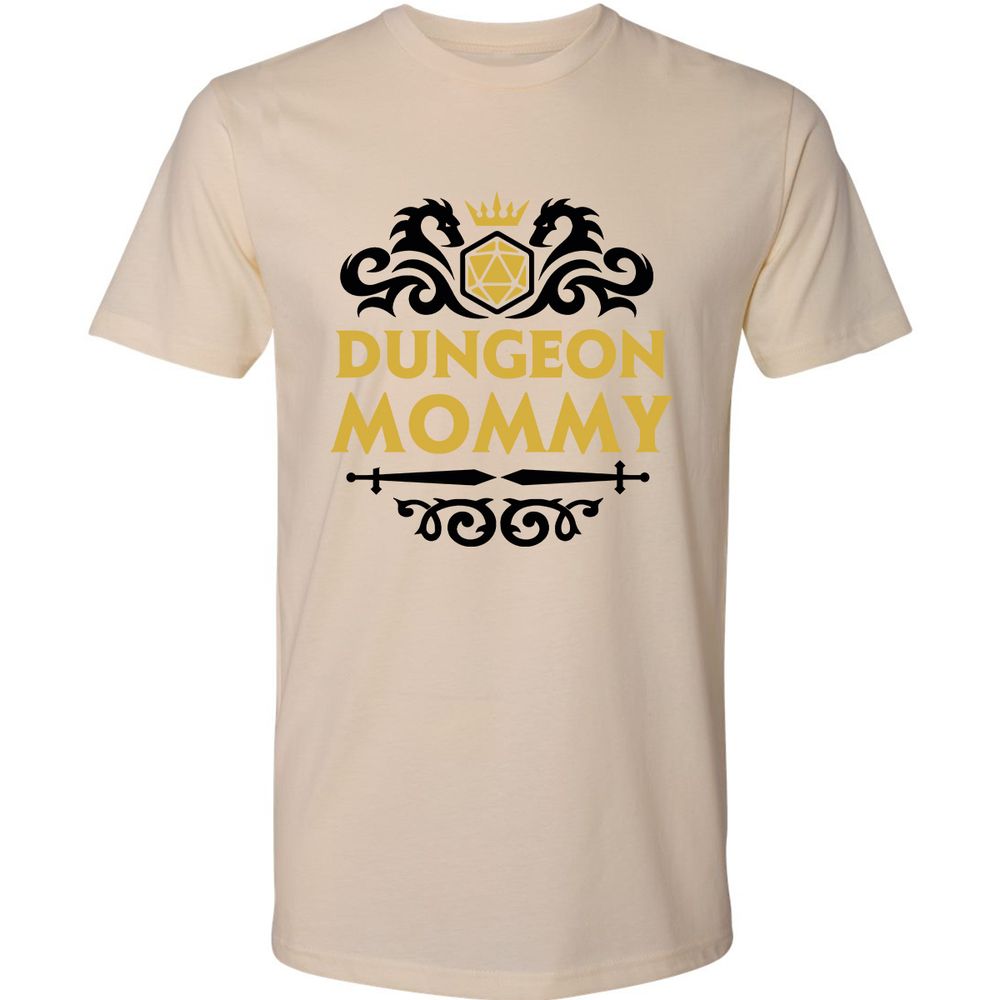 Dungeon Mommy Premium Unisex T-Shirt - Cream - 2
