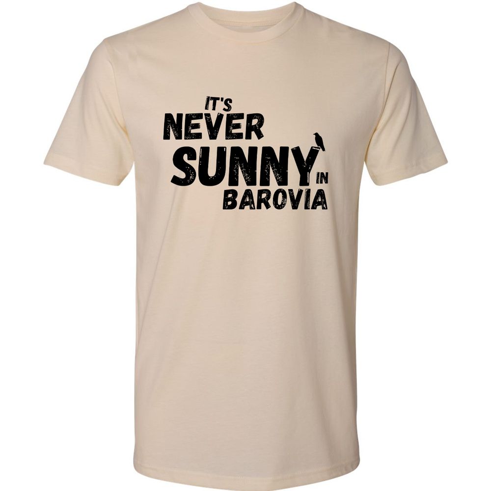 It's Never Sunny In Barovia Premium Unisex T-Shirt - Cream - 2