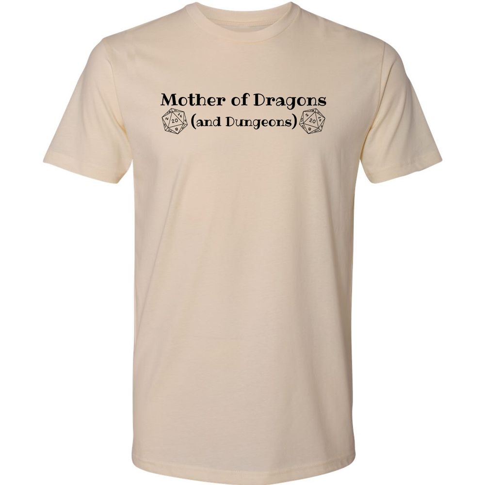Mother Of Dragons Premium Unisex T-Shirt - Cream - 2