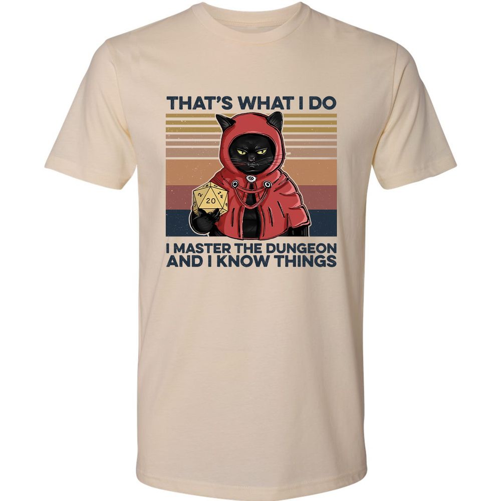 I Master The Dungeons Premium Unisex T-Shirt - Cream - 2
