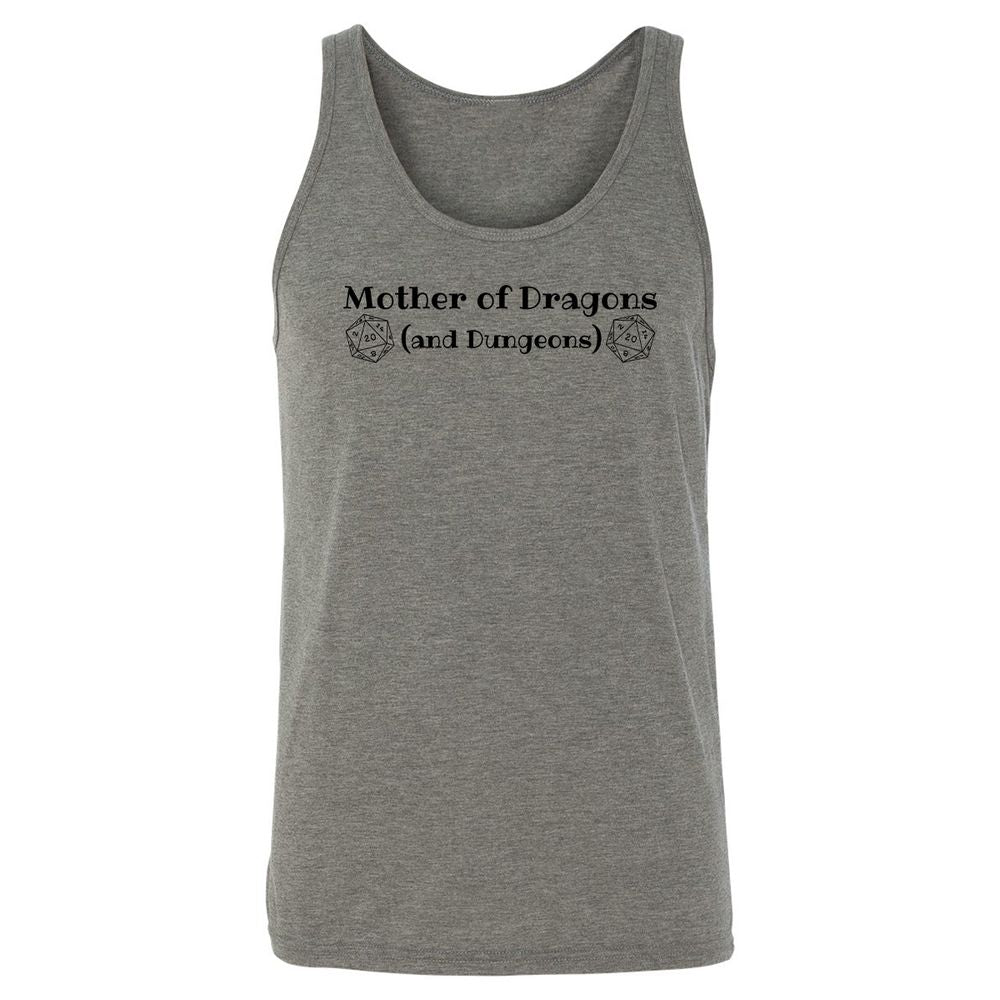 Mother Of Dragons Unisex Jersey Tank - Grey Triblend - 2