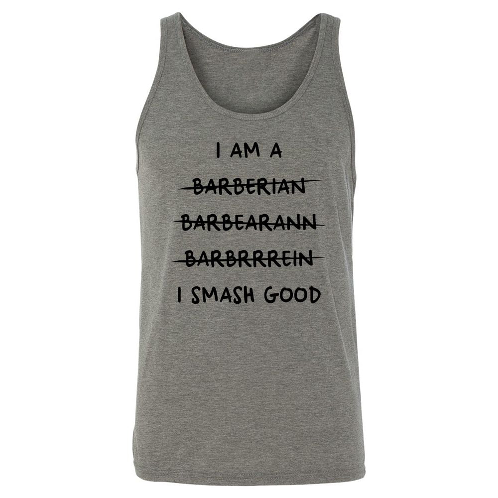 I Am A Barbarian Unisex Jersey Tank - Grey Triblend - 2