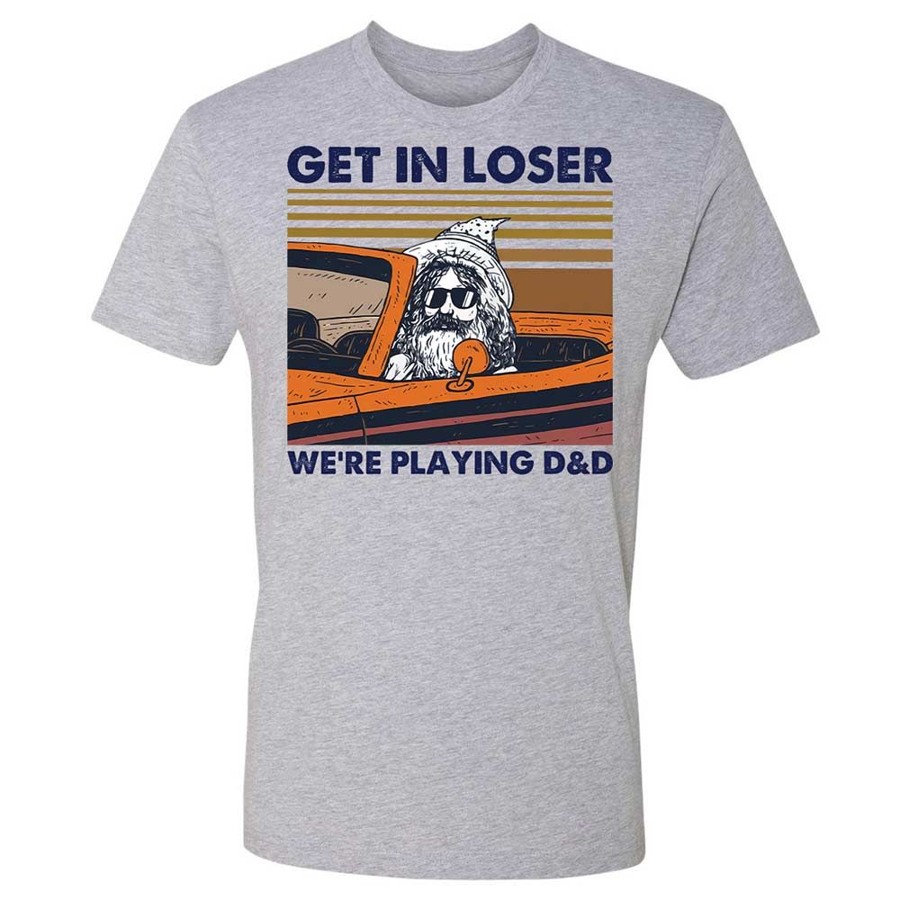 Get in Loser Premium Unisex T-Shirt - Heather Grey - 2