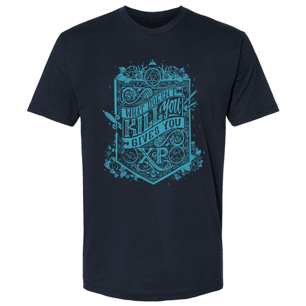 What Doesn't Kill You Gives You XP Premium Unisex T-Shirt - Midnight Navy - 2