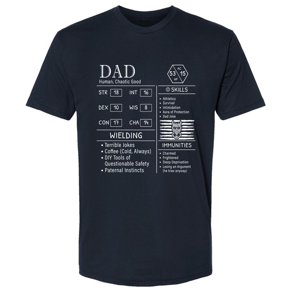 Dad Stats New - Midnight Navy - 2