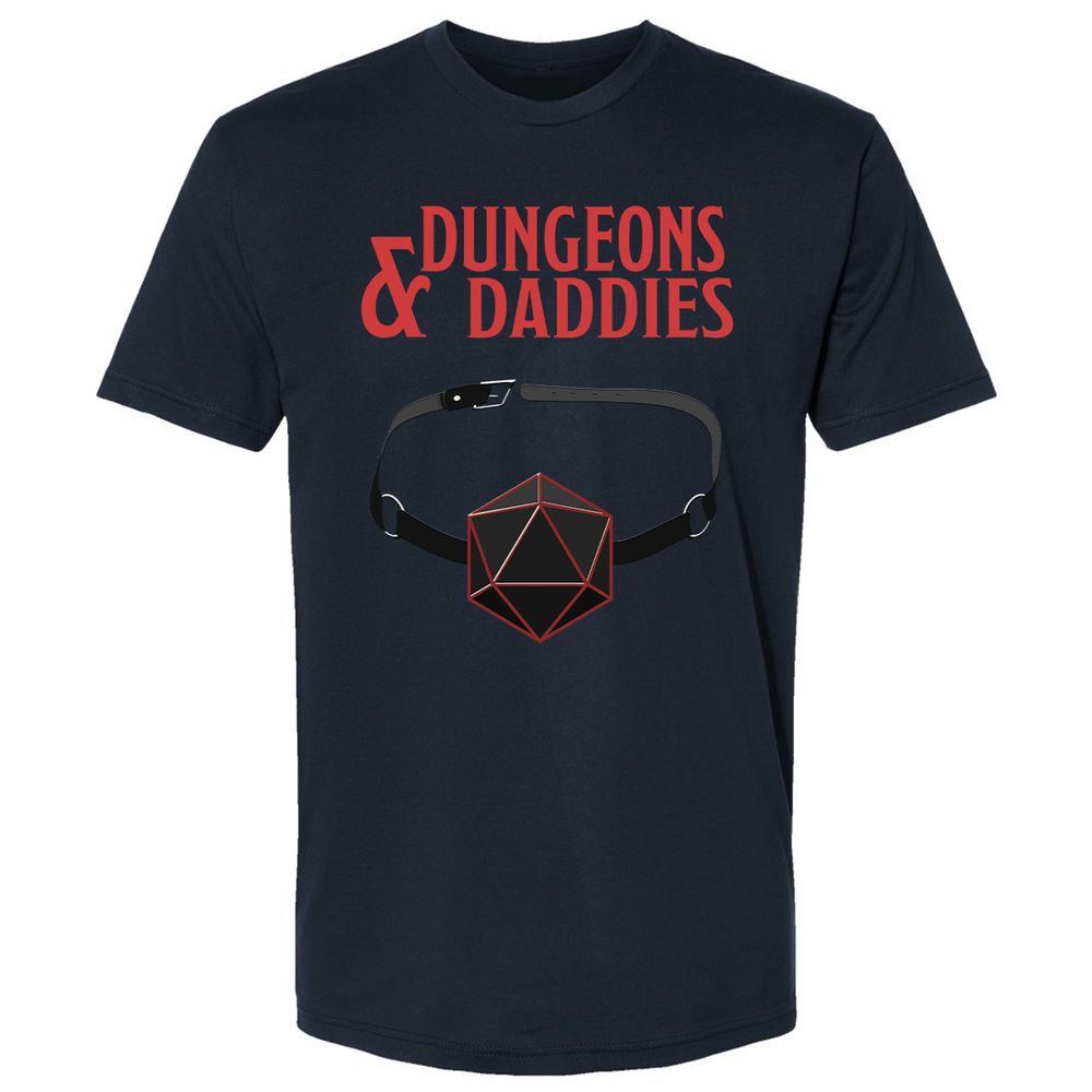 Dungeons And Daddies Premium Unisex T-Shirt - Midnight Navy - 2