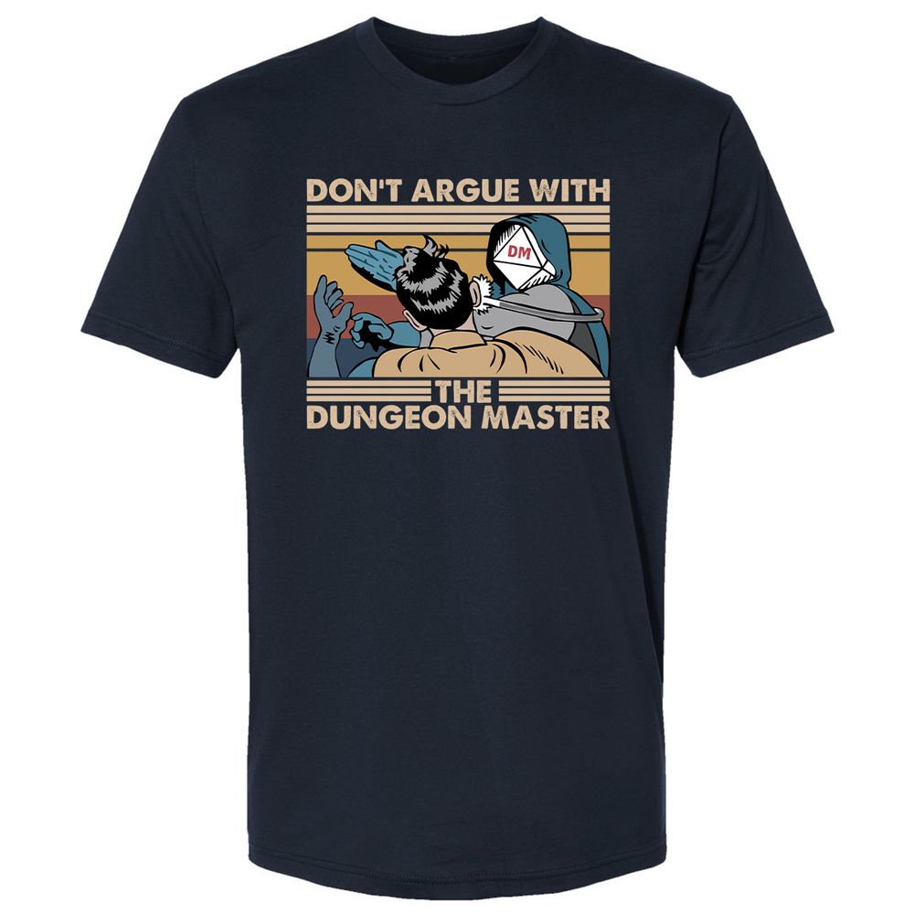 Don't Argue With The DM Premium Unisex T-Shirt - Midnight Navy - 2