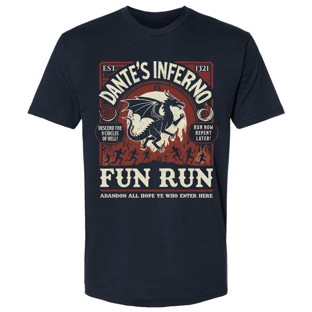Dante’s Inferno Fun Run – Faerun Fantasy - Midnight Navy - 2
