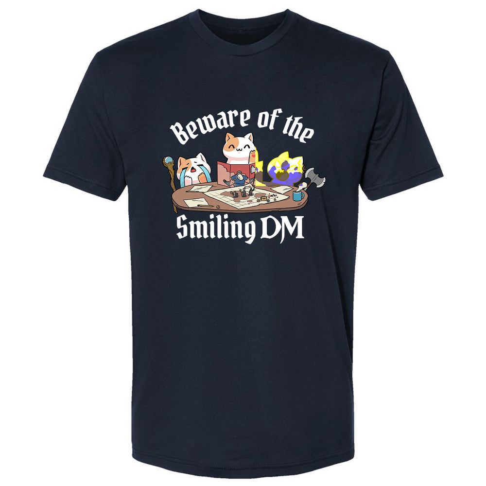 Beware of the Smiling DM - Midnight Navy - 2