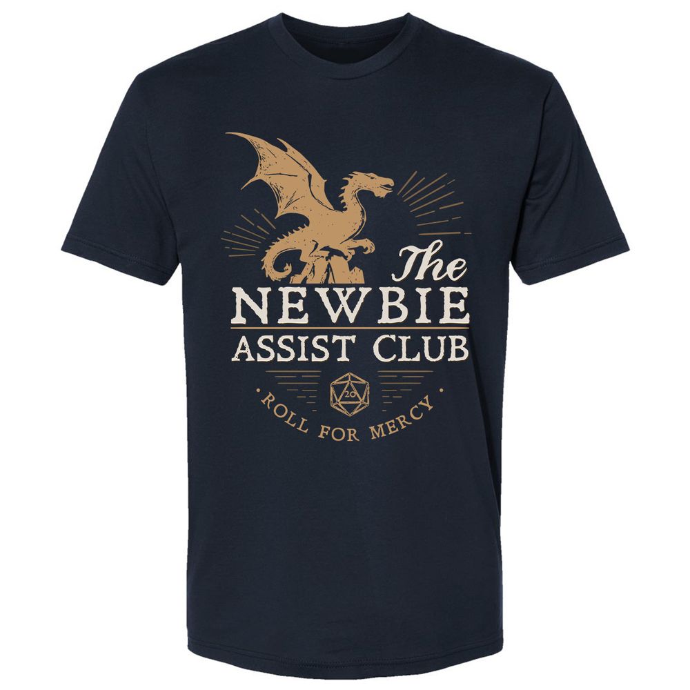 The Newbie Assist Club Premium Unisex T-Shirt - Midnight Navy - 2