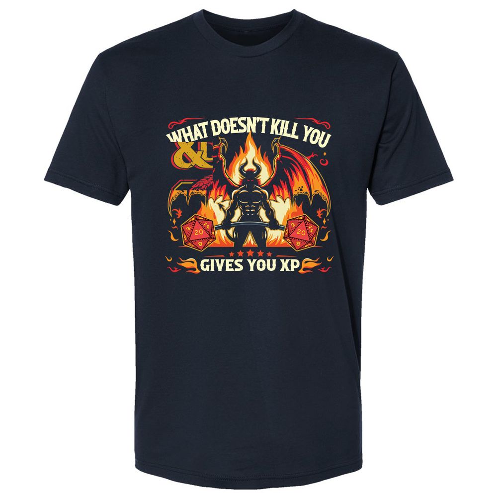 What Doesn’t Kill You Gives You XP - Midnight Navy - 2