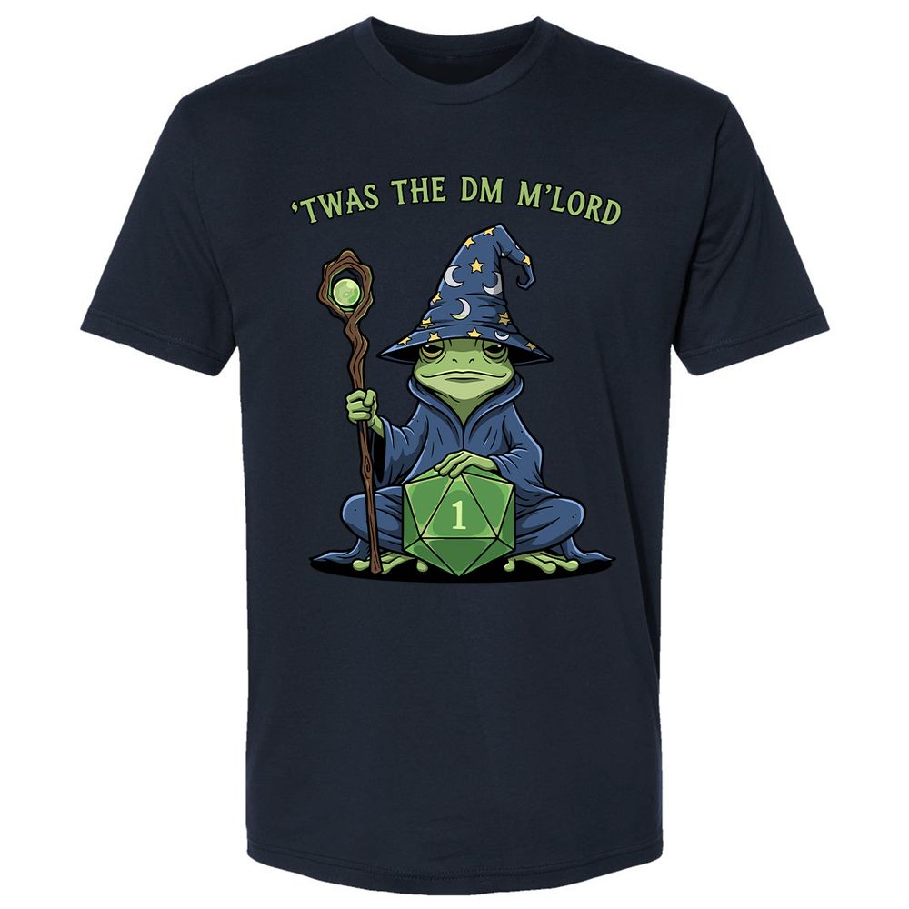 Twas the DM M’lord Premium Unisex T-Shirt - Midnight Navy - 2
