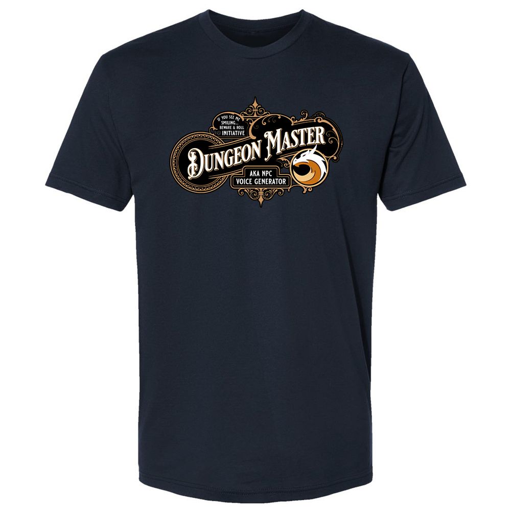 Dungeon Master Premium Unisex T-Shirt - Midnight Navy - 2