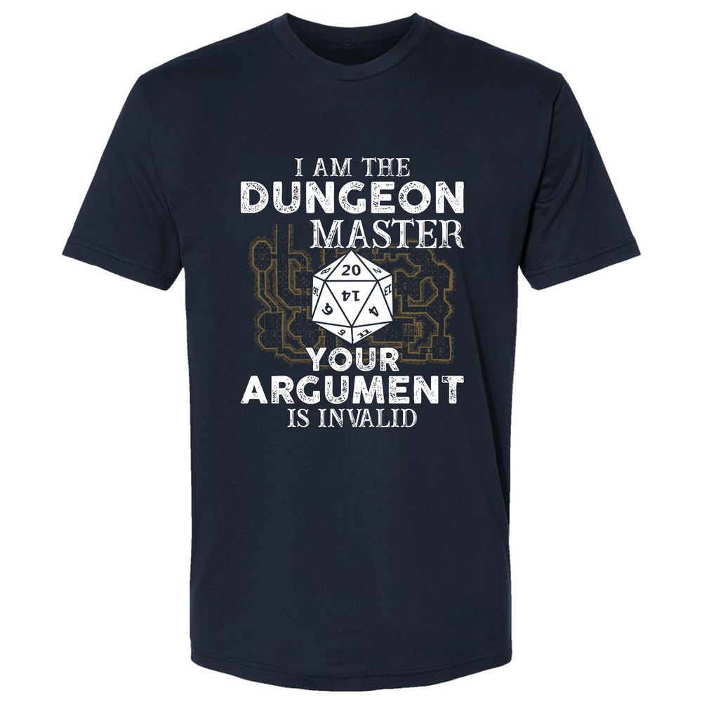 I Am the Dungeon Master – Your Argument Is Invalid - Midnight Navy - 2