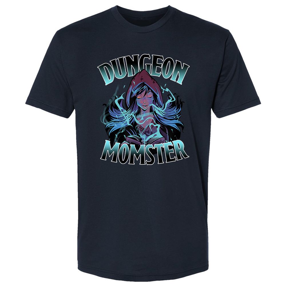 Dungeon Momster Premium Unisex T-Shirt - Midnight Navy - 2