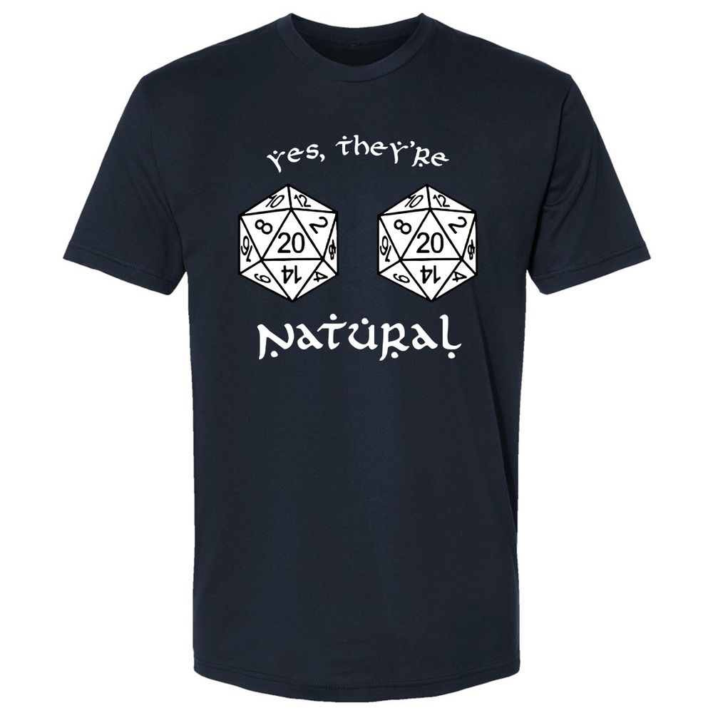They Are Natural Premium Unisex T-Shirt - Midnight Navy - 2