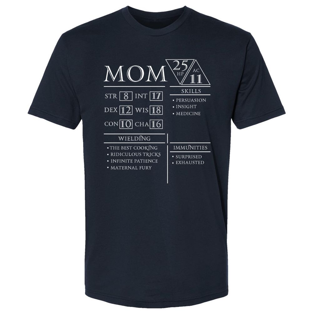 Mom Stats - Midnight Navy - 2