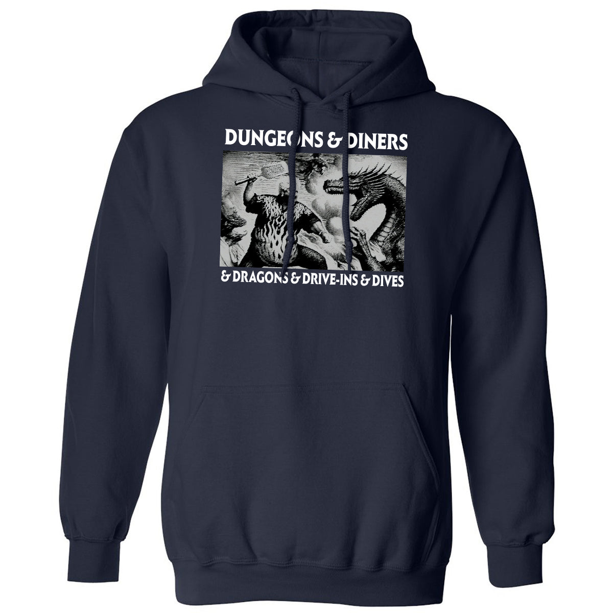 Dungeons & Diners - Navy - 2