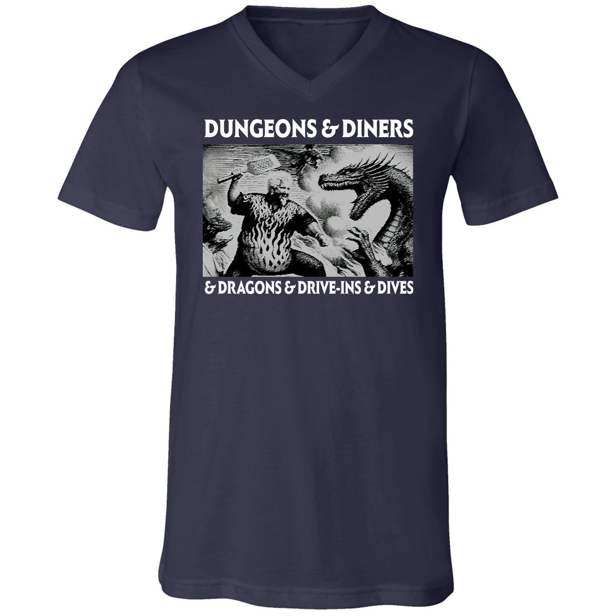 Dungeons & Diners - Navy - 2