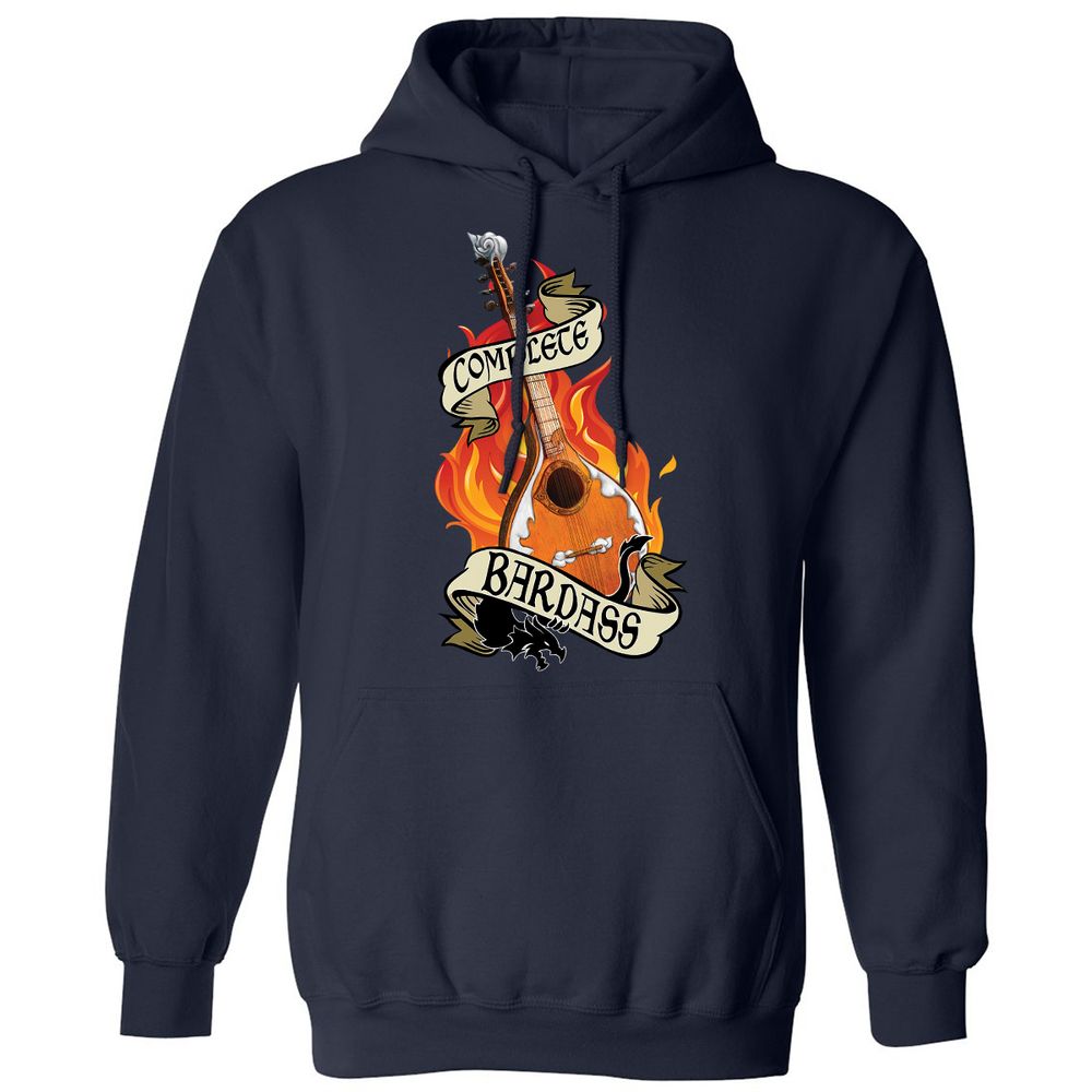 Complete Bardass Classic Unisex Hoodie - Navy - 2