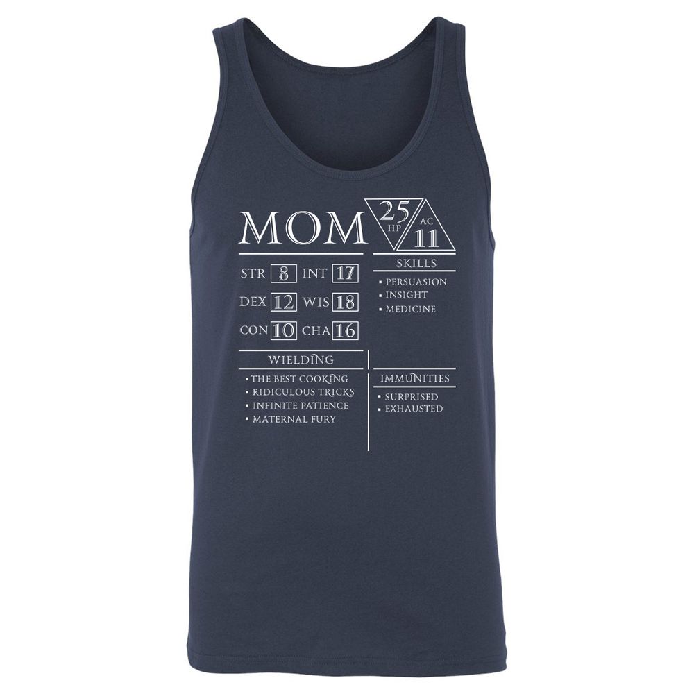 Mom Stats - Navy - 2