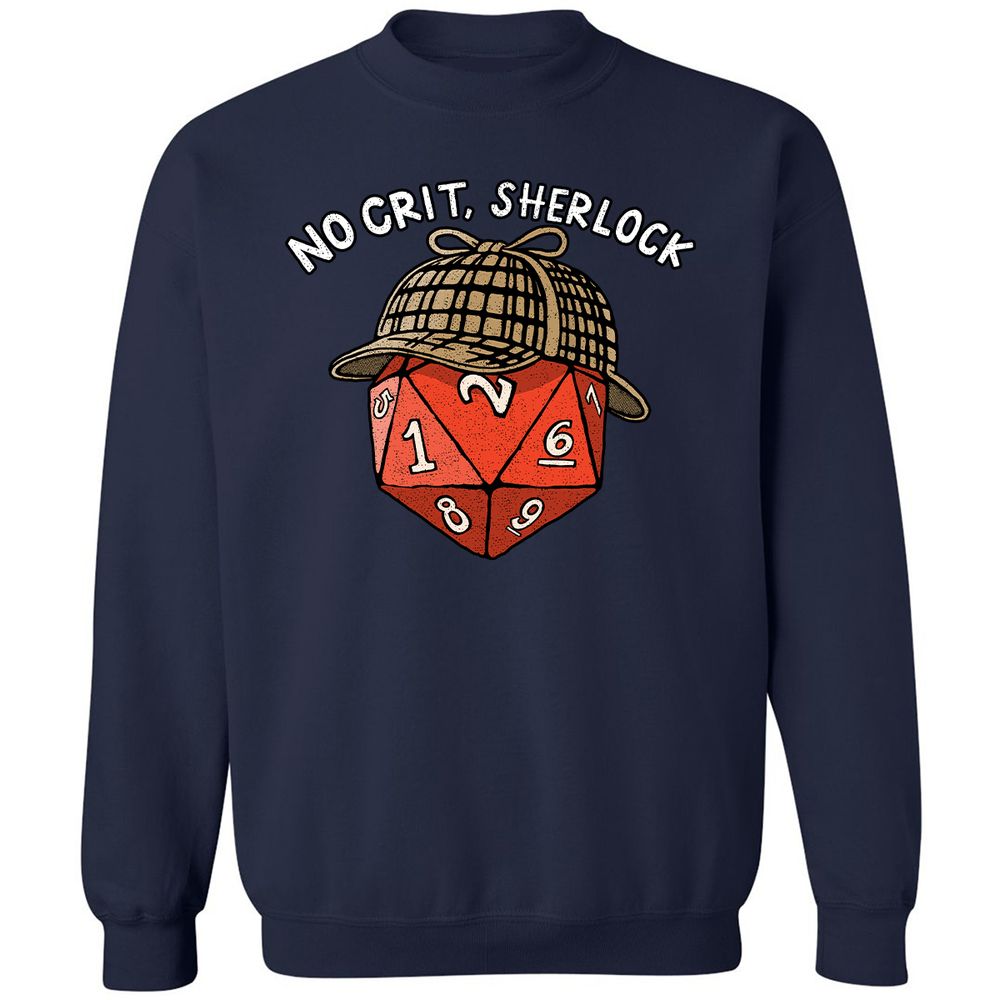 No Crit Sherlock - Navy - 2