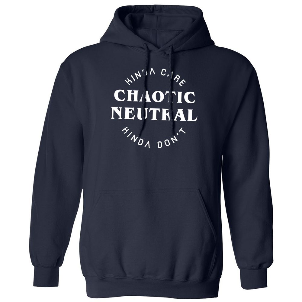 Chaotic Neutral Classic Unisex Hoodie - Navy - 2
