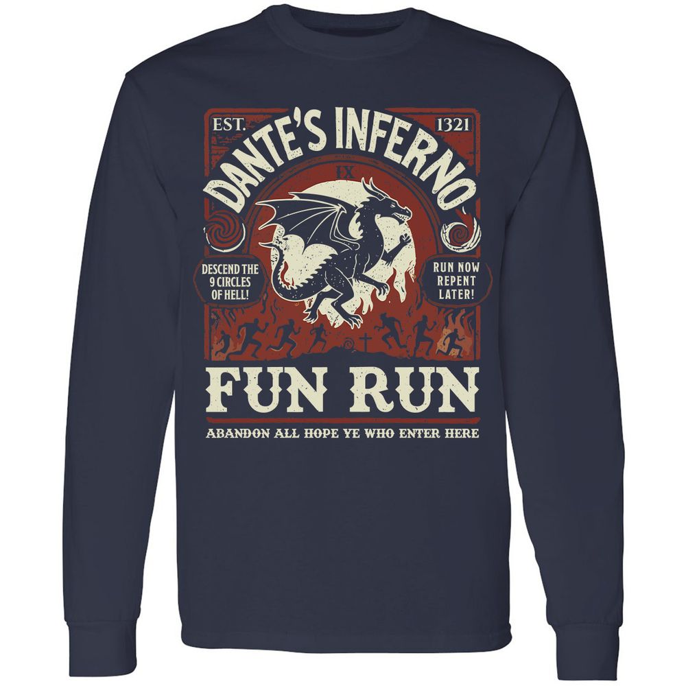 Dante’s Inferno Fun Run – Faerun Fantasy - Navy - 2