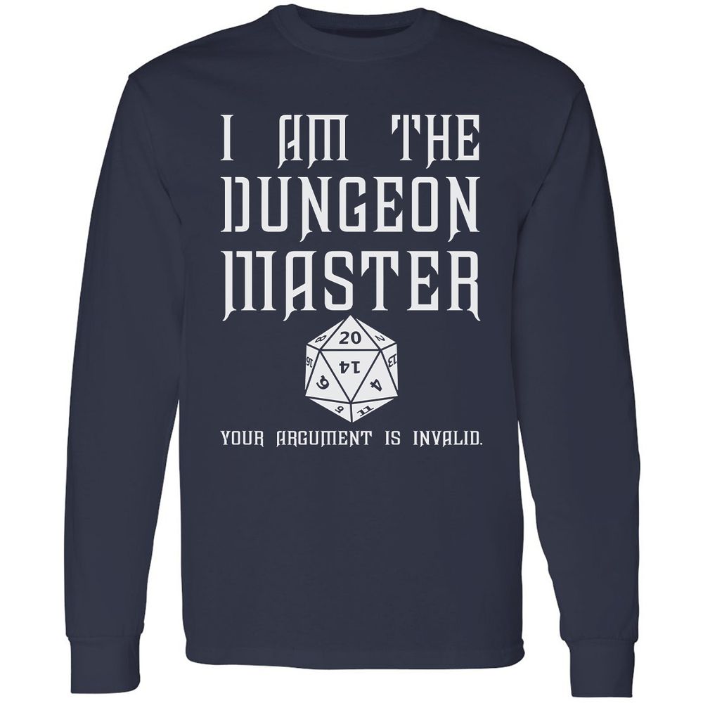 I Am The Dungeon Master - Navy - 2