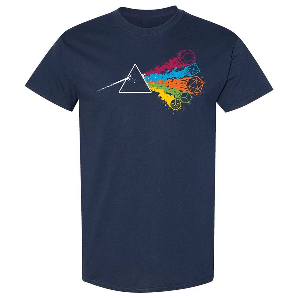 Dark Side Of The Dices Classic Unisex T-Shirt - Navy - 2