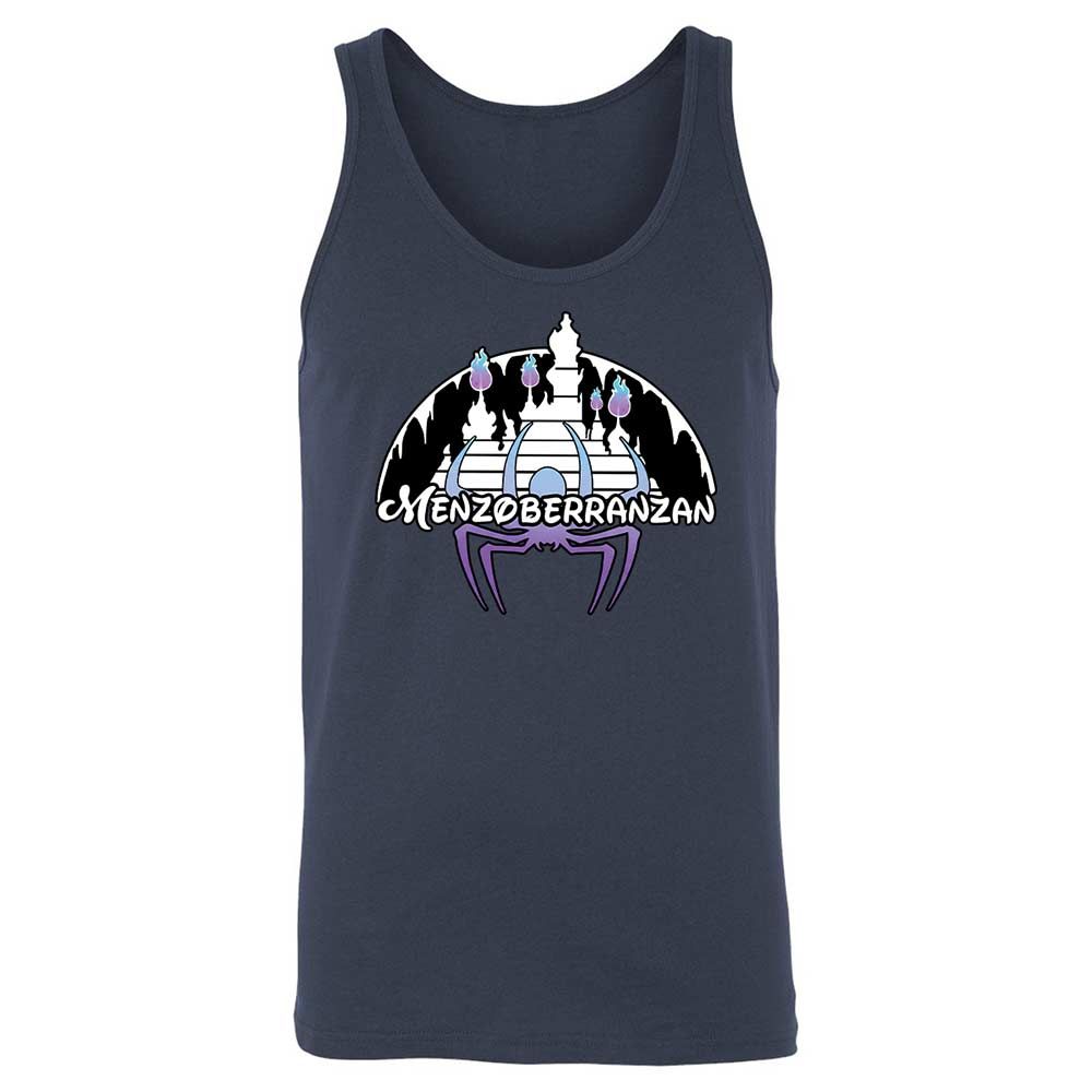 Menzoberranzan Unisex Jersey Tank - Navy - 2