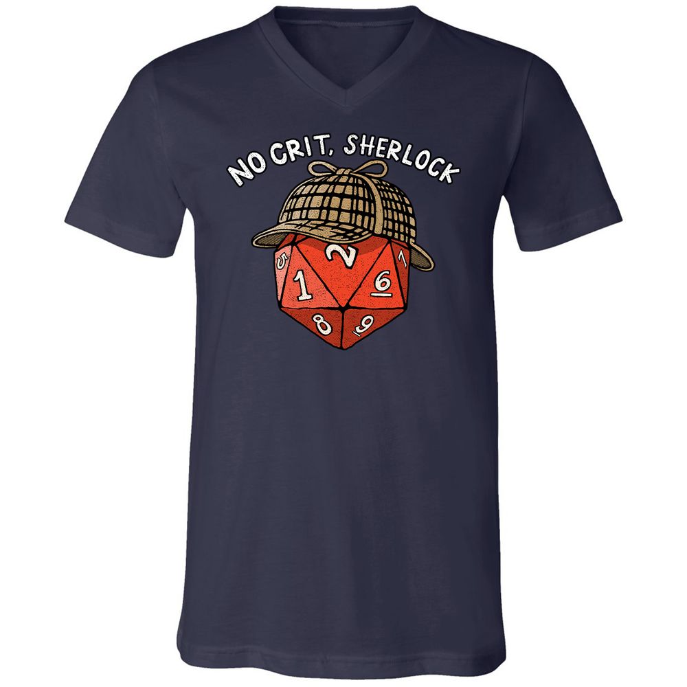 No Crit Sherlock - Navy - 2